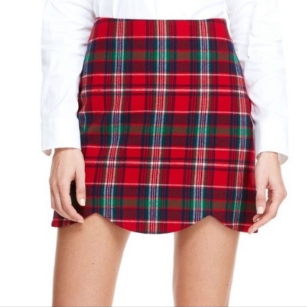 Vineyard Vines Plaid Skirt